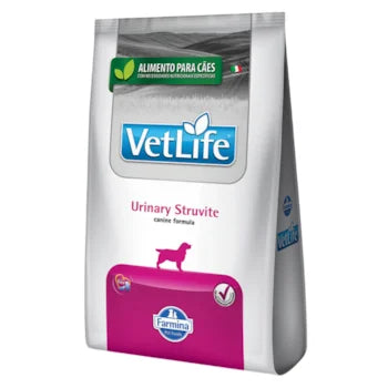 Imagem do produto Ração Seca Medicamentosa Vet Life Urinary Struvite para Cachorros, tipo Ração Seca Medicamentosa, marca Vet Life.