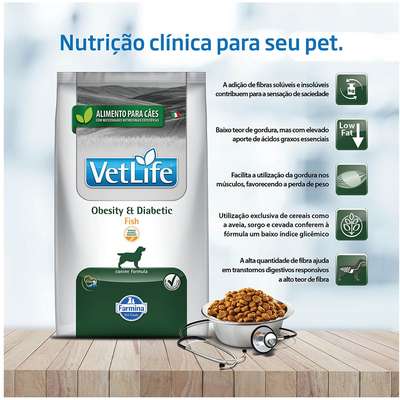 Ração Seca Vet Life Hypo Pork e Potato para Cachorros