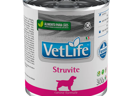 Imagem do produto Ração Úmida Medicamentosa Vet Life Struvite para Cachorros, tipo Ração Úmida Medicamentosa, marca Vet Life.