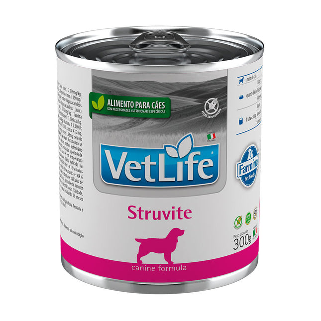 Imagem do produto Ração Úmida Medicamentosa Vet Life Struvite para Cachorros, tipo Ração Úmida Medicamentosa, marca Vet Life.