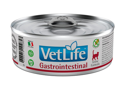 Imagem do produto Ração Úmida Vet Life Gastro para Gatos, tipo Ração Úmida, marca Vet Life.