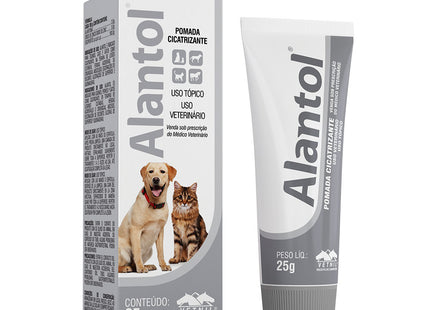 Imagem do produto Cicatrizante Vetnil Alantol 25g para Cães e Gatos, tipo Cicatrizante, marca Vetnil.