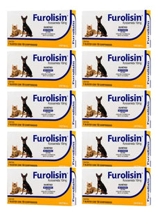 Diurético Vetnil Furolisin 40mg para Cães