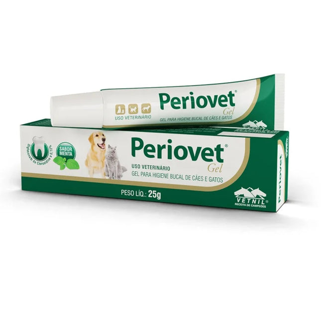 Gel Vetnil Periovet 25g para Cães e Gatos