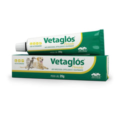 Pomada Vetnil Vetaglos 50g para Cães e Gatos