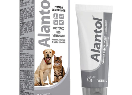 Pomada Vetnil Vetaglos 50g para Cães e Gatos