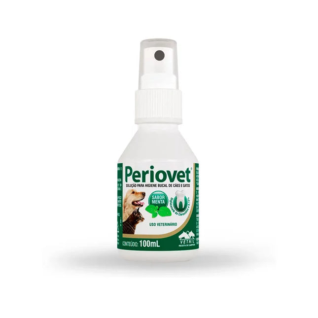 Solução Dermatológica Vetnil Periovet Spray para Cães e Gatos