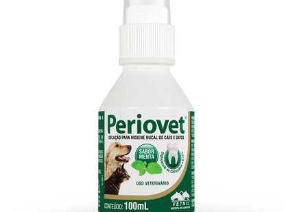 Solução Dermatológica Vetnil Periovet Spray para Cães e Gatos