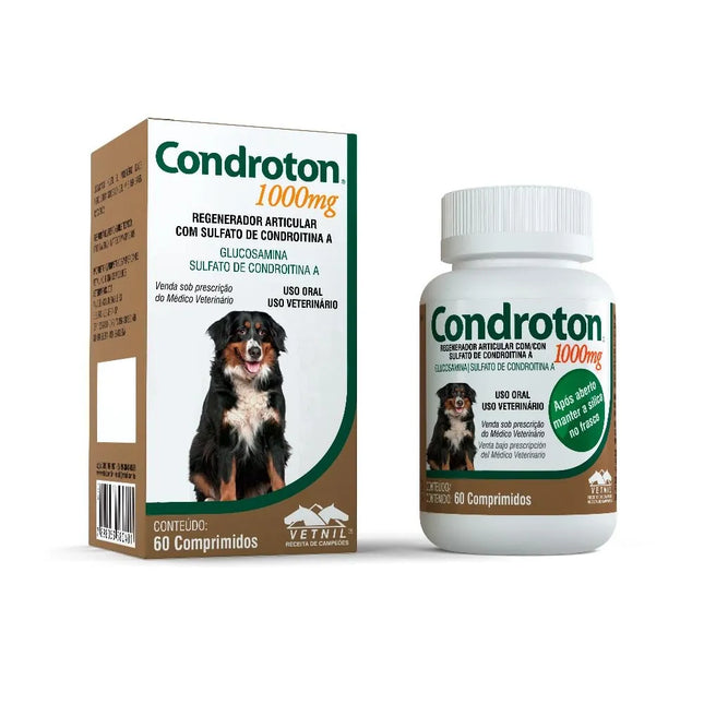 Suplemento Articular Vetnil Condroton 1000mg para Cães