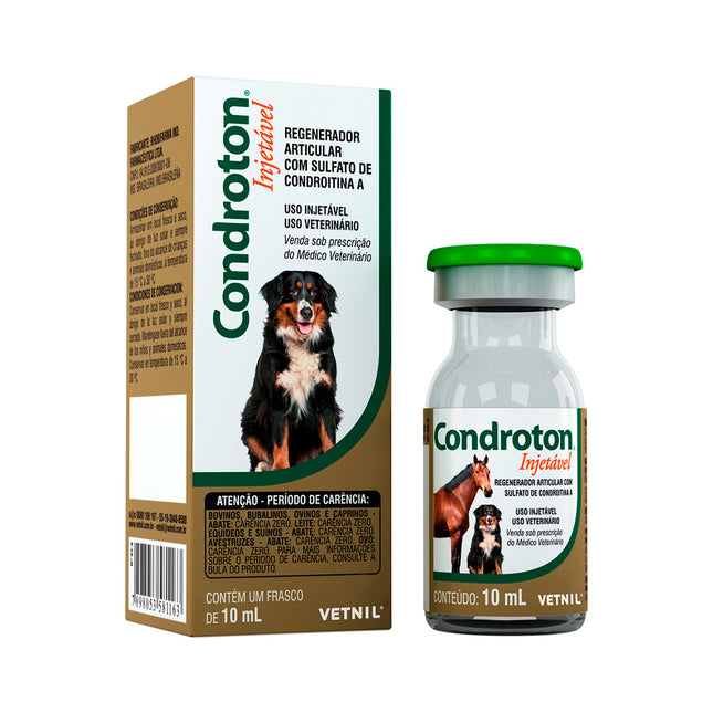 Suplemento Articular Vetnil Condroton Injetável para Cachorros
