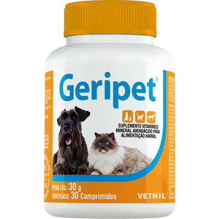 Imagem do produto Suplemento Vitamínico Vetnil Geripet para Cães e Gatos, tipo Suplemento Vitamínico, marca Vetnil.