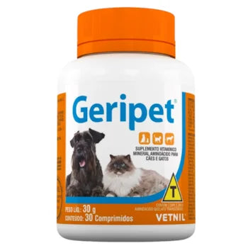Suplemento Vitamínico Vetnil Geripet para Cães