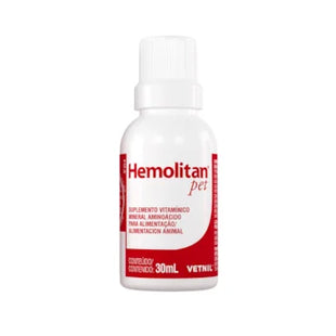 Imagem do produto Suplemento Vitamínico Vetnil Hemolitan Pet para Cachorros e Gatos, tipo Suplemento Vitamínico, marca Vetnil.
