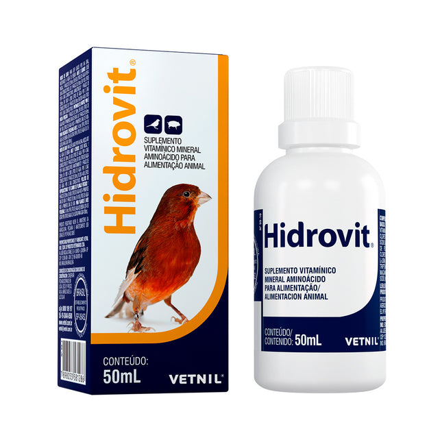 Suplemento Vitamínico Vetnil Hidrovit para Cães e Gatos
