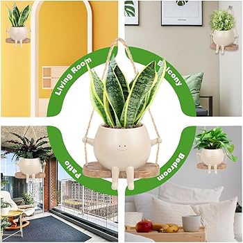 Vaso Vida Verde Envelhecido Quadrado N.02 com Pé