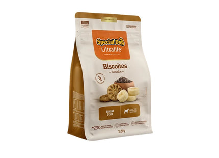 Special Dog Ultralife Biscoitos Adultos Banana e Chia