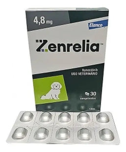 Imagem do produto Antidepressivo Elanco Zenrelia 4,8mg para Cães com blister, tipo Antidepressivo, marca Zenrelia.